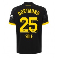 Fotbalové Dres Borussia Dortmund Niklas Sule #25 Venkovní 2023-24 Krátký Rukáv